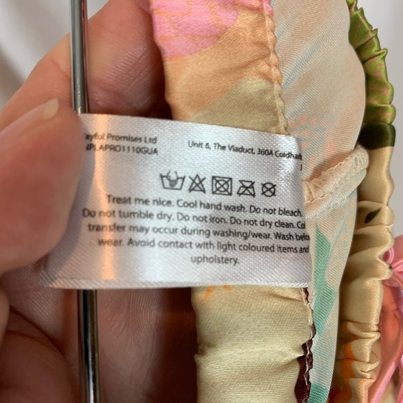 Playful Promises x Alja Horvat 70s Inspired Nature Print Pajama Pants - size 14 - Picture 6 of 7